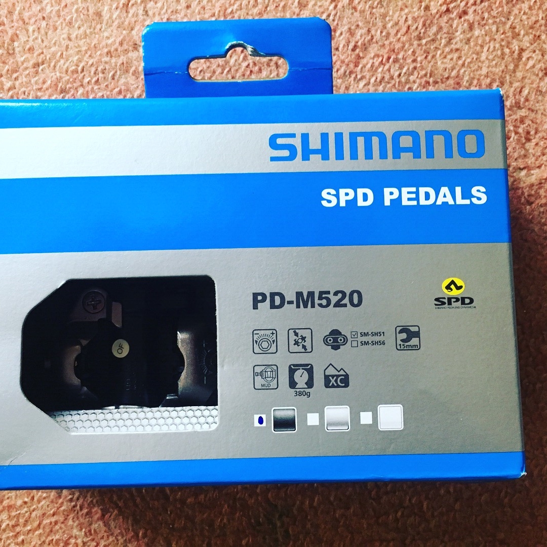 クロスバイクをSPDペダル『PD-M520』に交換、ビンディングペダルの効果は？